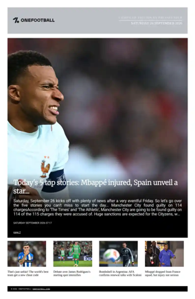 Cover of OneFootball - Compiled Edition