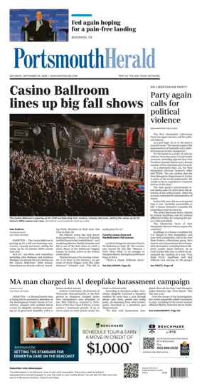 Cover of Portsmouth Herald
