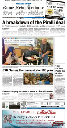 Cover of Rome News-Tribune