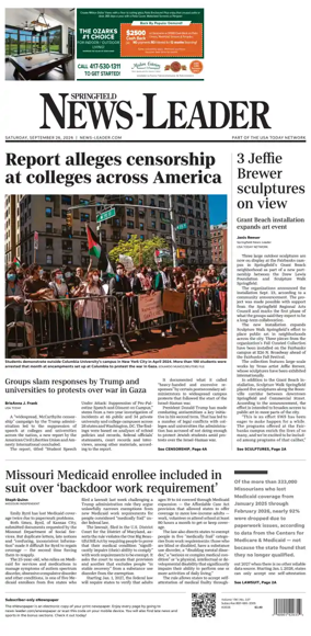 Cover of Springfield News-Leader