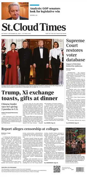 Cover of St. Cloud Times