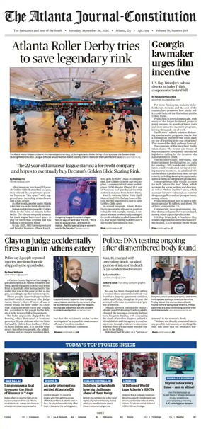 Cover of The Atlanta Journal-Constitution