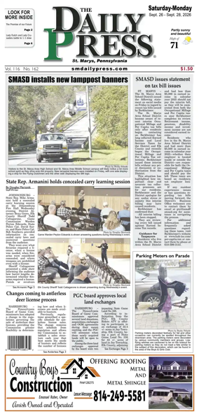 Cover of The Daily Press