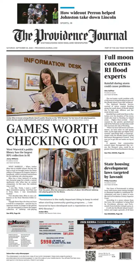 Cover of The Providence Journal