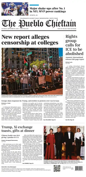 Cover of The Pueblo Chieftain