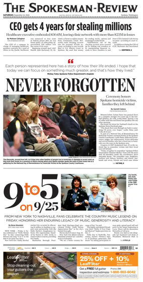 Cover of The Spokesman-Review (Spokane)