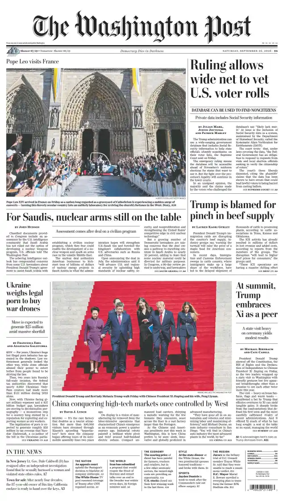 Cover of The Washington Post