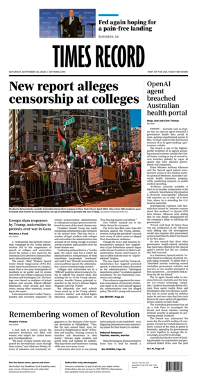Cover of Times Record (Ft. Smith Southwest)