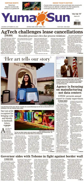 Cover of Yuma Sun