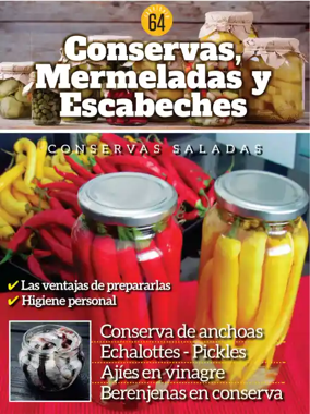 Cover of Conservas mermeladas y escabeches