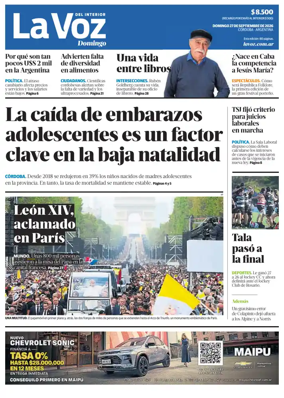 Cover of La Voz del Interior