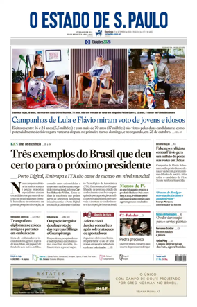 Cover of O Estado de S. Paulo