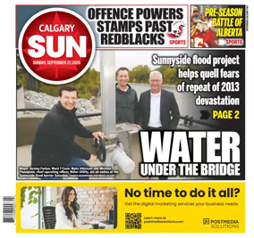 Cover of Calgary Sun