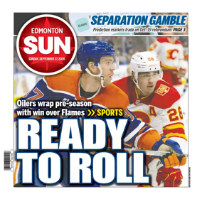 Cover of Edmonton Sun