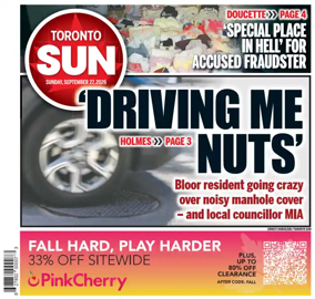 Cover of Toronto Sun