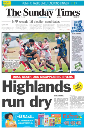 Cover of The Fiji Times