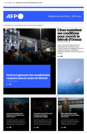 Cover of AFP