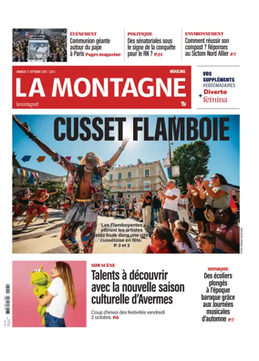 Cover of La Montagne (Moulins)