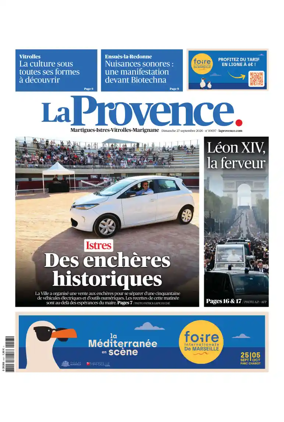 Cover of La Provence Martigues-Istres-Vitrolles-Marignane