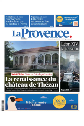 Cover of La Provences Vaucluse