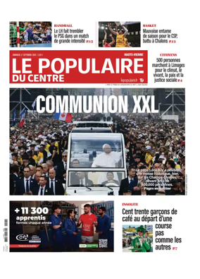 Cover of Le Populaire du Centre (Haute-Vienne)