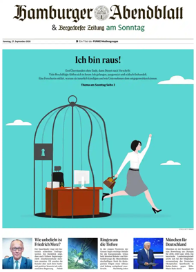 Cover of Hamburger Abendblatt am Sonntag