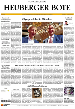Cover of Heuberger Bote