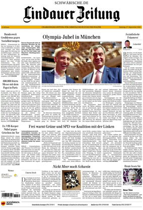 Cover of Lindauer Zeitung