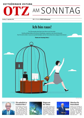 Cover of Ostthuringer Zeitung (OTZ am Sonntag)