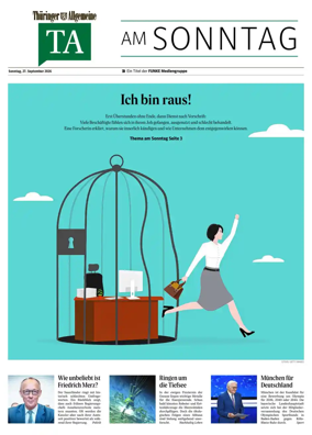 Cover of Thuringer Allgemeine (TA am Sonntag)