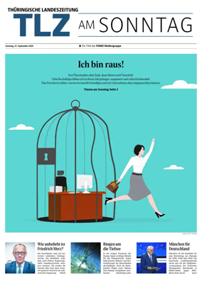 Cover of Thuringische Landeszeitung (TLZ am Sonntag)