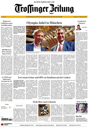 Cover of Trossinger Zeitung