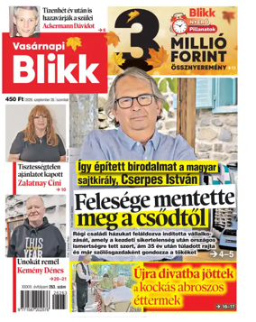 Cover of Vasarnapi Blikk
