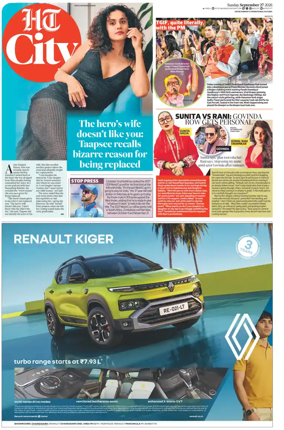 Cover of Hindustan Times (Chandigarh) - City