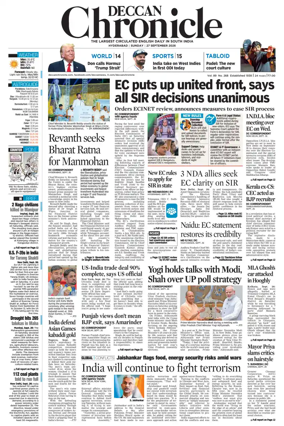 Cover of Deccan Chronicle