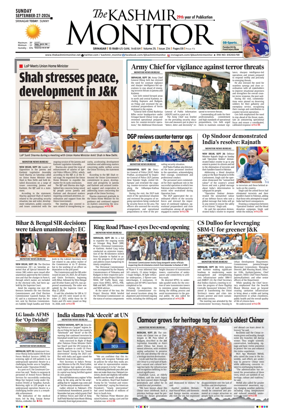 Cover of Kashmir Monitor