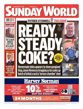 Cover of Sunday World (Ireland)