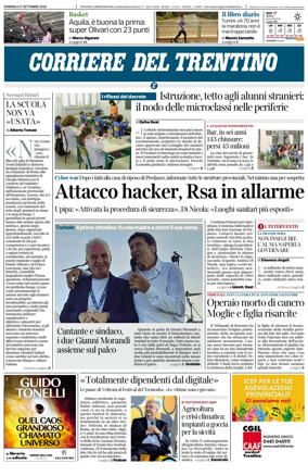 Cover of Corriere del Trentino
