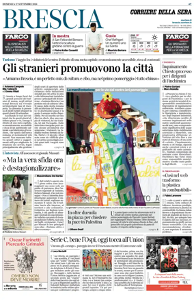 Cover of Corriere della Sera (Brescia)