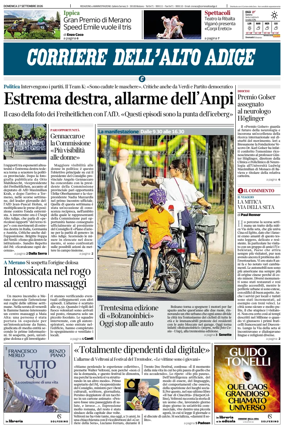 Cover of Corriere dell'Alto Adige