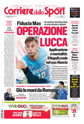 Cover of Corriere dello Sport (Campania)