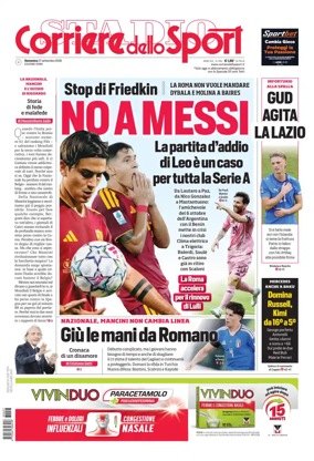 Cover of Corriere dello Sport (Roma)