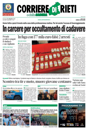Cover of Corriere di Rieti