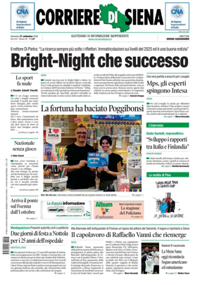Cover of Corriere di Siena