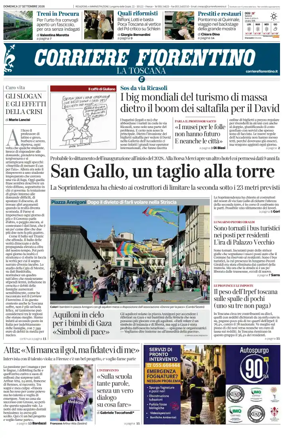 Cover of Corriere Fiorentino