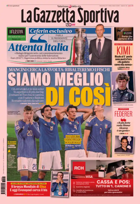 Cover of La Gazzetta dello Sport - Milano