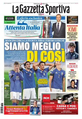 Cover of La Gazzetta dello Sport - Roma