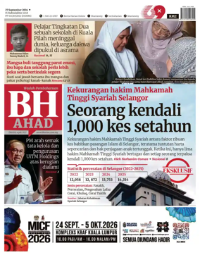Cover of Berita Harian