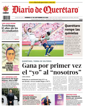 Cover of Diario de Queretaro