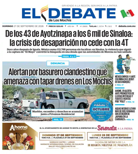 Cover of El Debate de Los Mochis